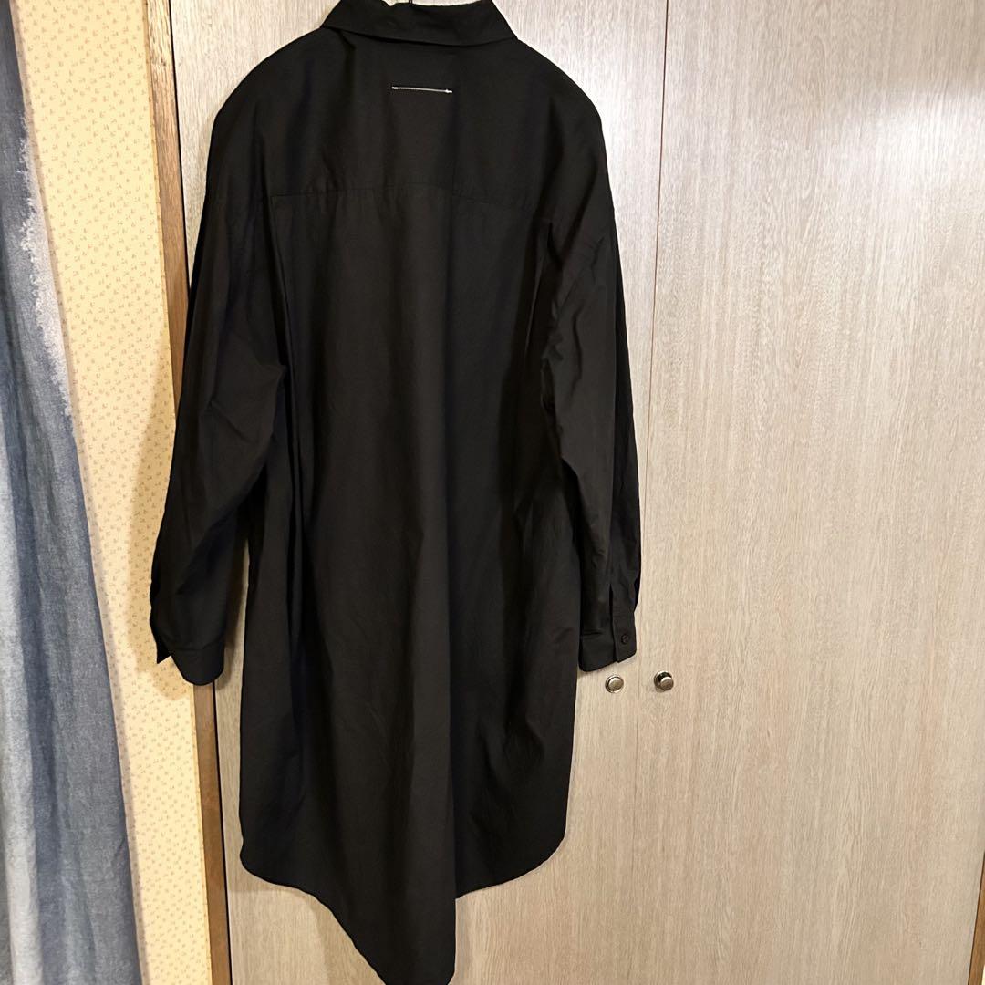 オーバーサイズシャツワンピースブラック