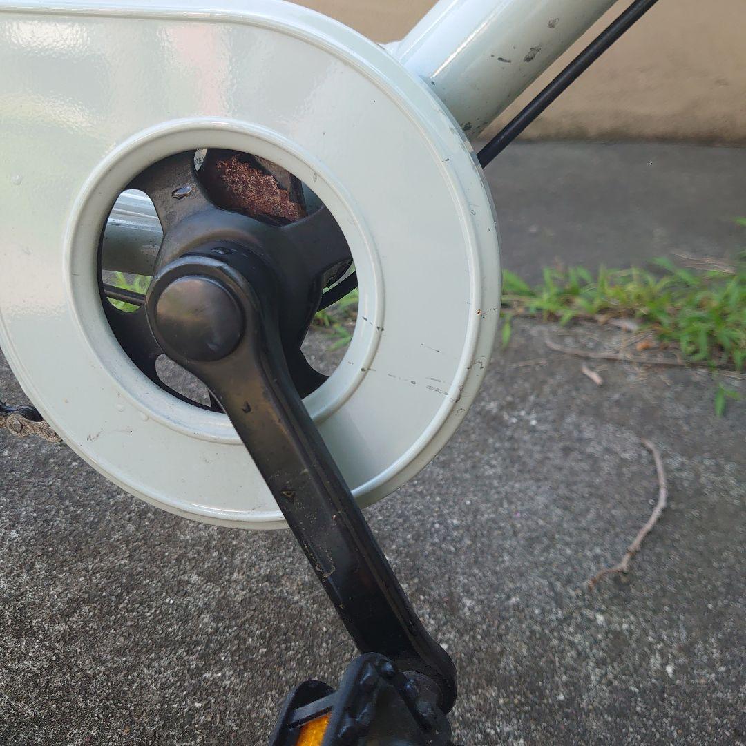 bikke 子供用自転車 グレー 前面バスケット付き