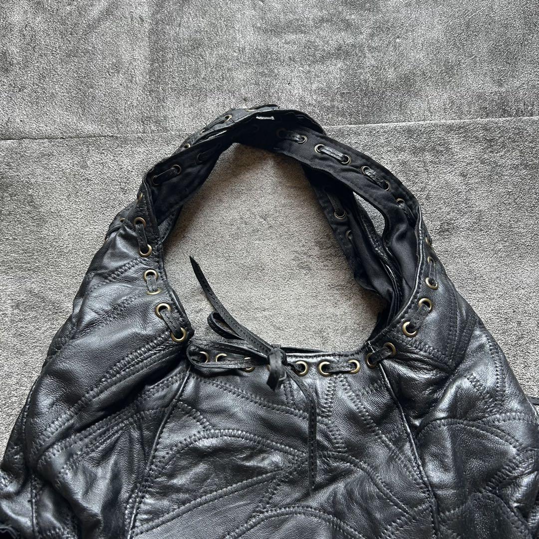 送料無料 通販 ファッション grunge archive gimmick メルカリ - black bag leather バッグ