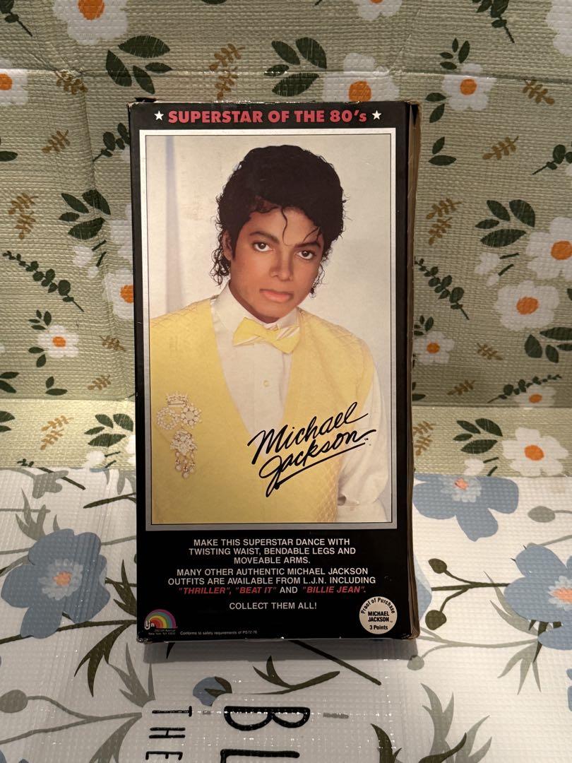 マイケル・ジャクソン フィギュア 人形 1984年 ビンテージ②