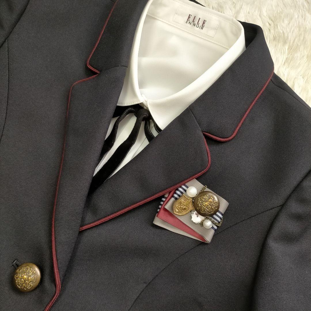 ママコです　小学校卒業式パンツスーツ ELLE EN NOIR