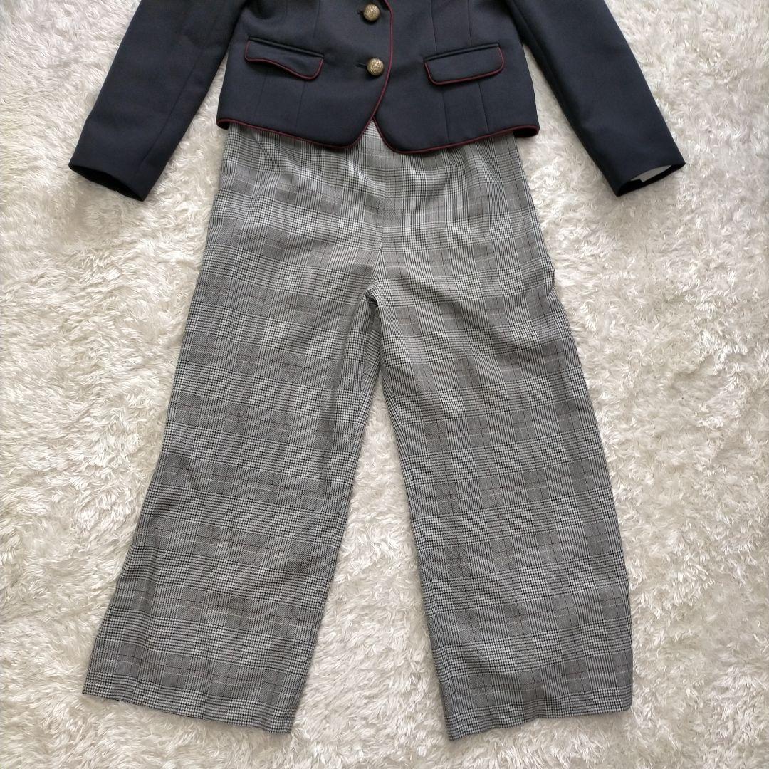 ママコです　小学校卒業式パンツスーツ ELLE EN NOIR