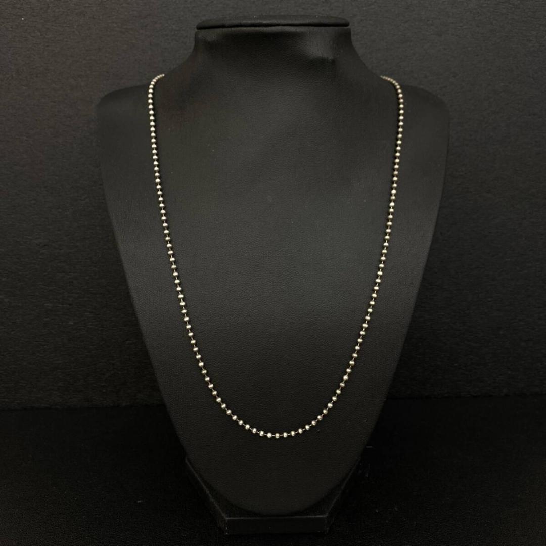 CHROME HEARTS ボール チェーン ネックレス 24inch 62cm