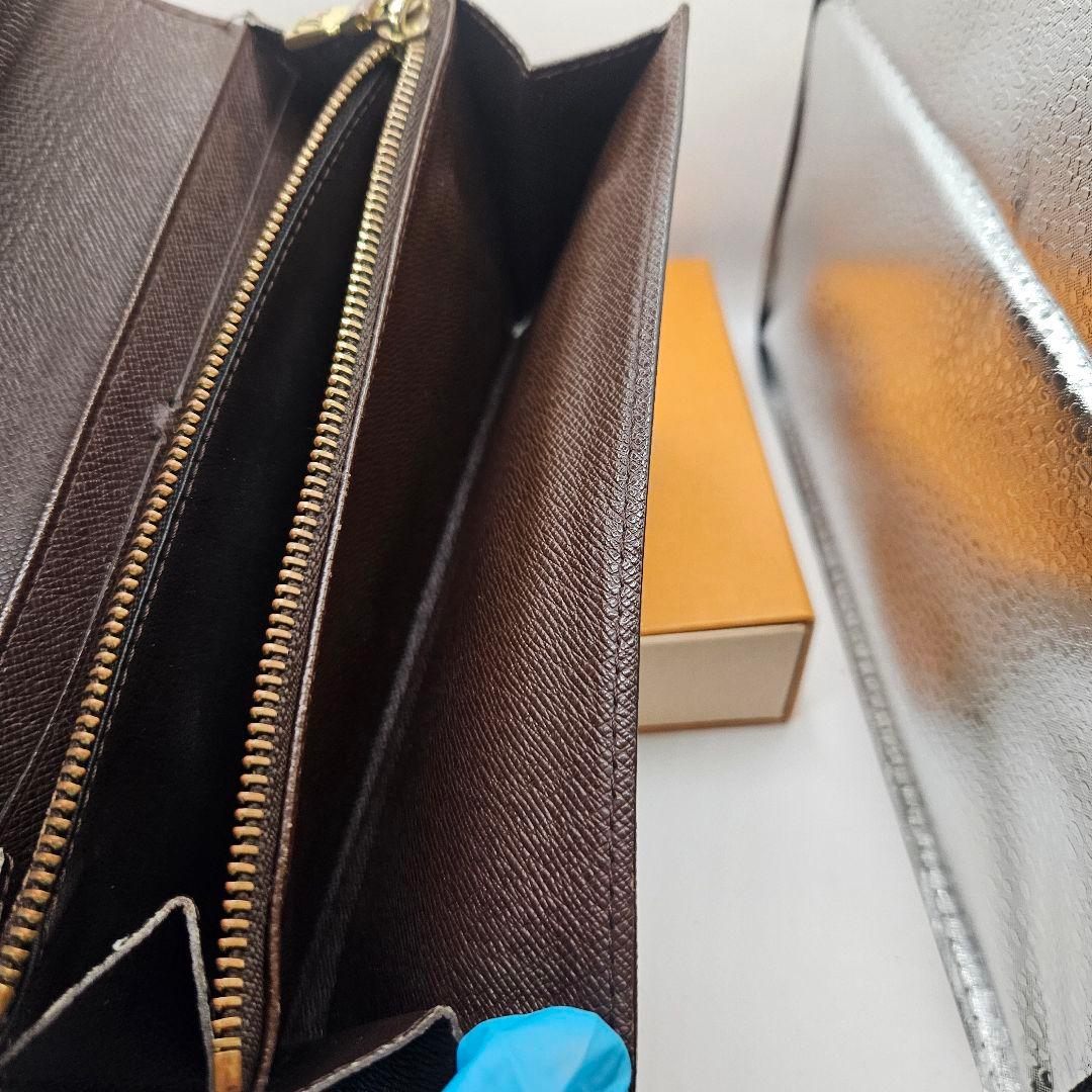 【美品】ルイヴィトン ポルトフォイユ・サラ ダミエ N61724 長財布