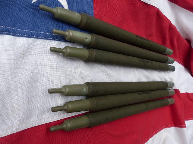 1965” 米軍実物 ナム戦 デッド!　テントポール　6本セット 軍幕 212