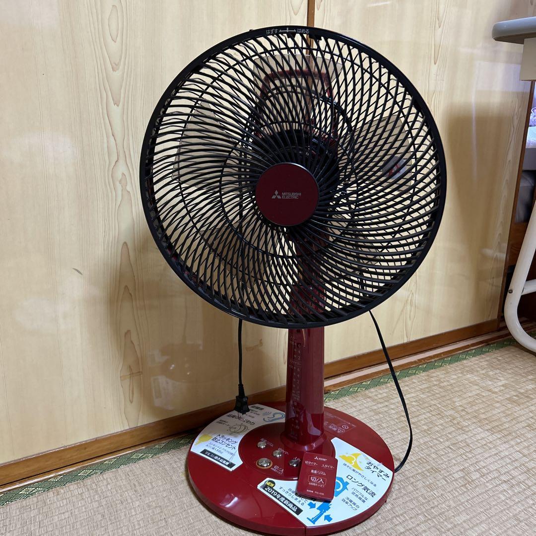Mitsubishi Electric 扇風機 RS-008 赤