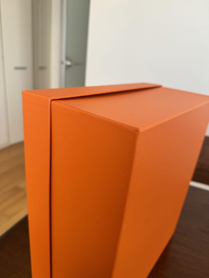 HERMES バーキン25 ギフト箱 オレンジ