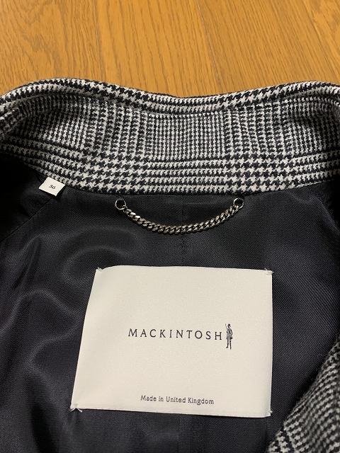 【美品】マッキントッシュ サイズ36 MACKINTOSH PHILOSOPHY - 【新品未使用】マッキントッシュ
