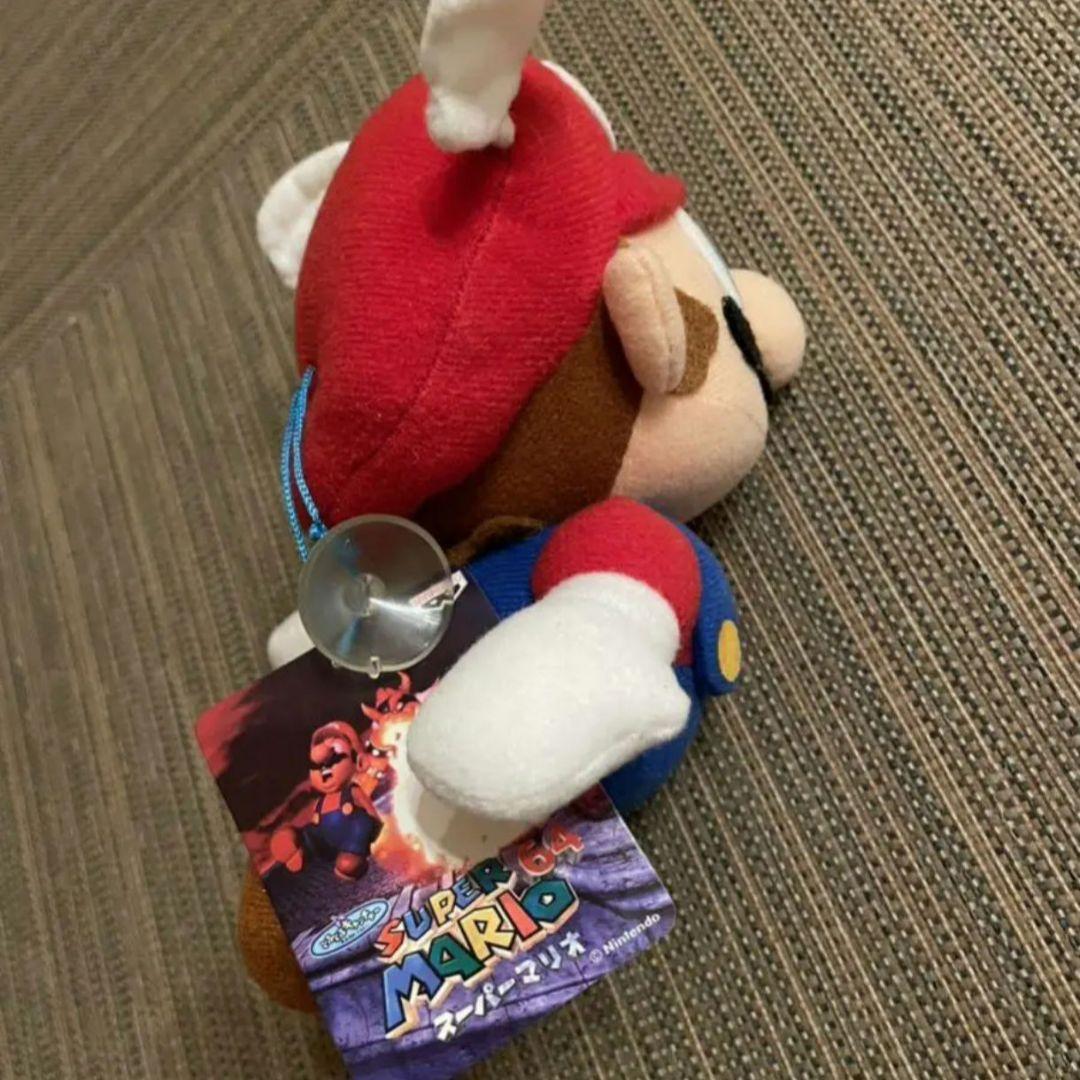 非売品　マリオ64 はねマリオ ぬいぐるみ　タグ付き　希少