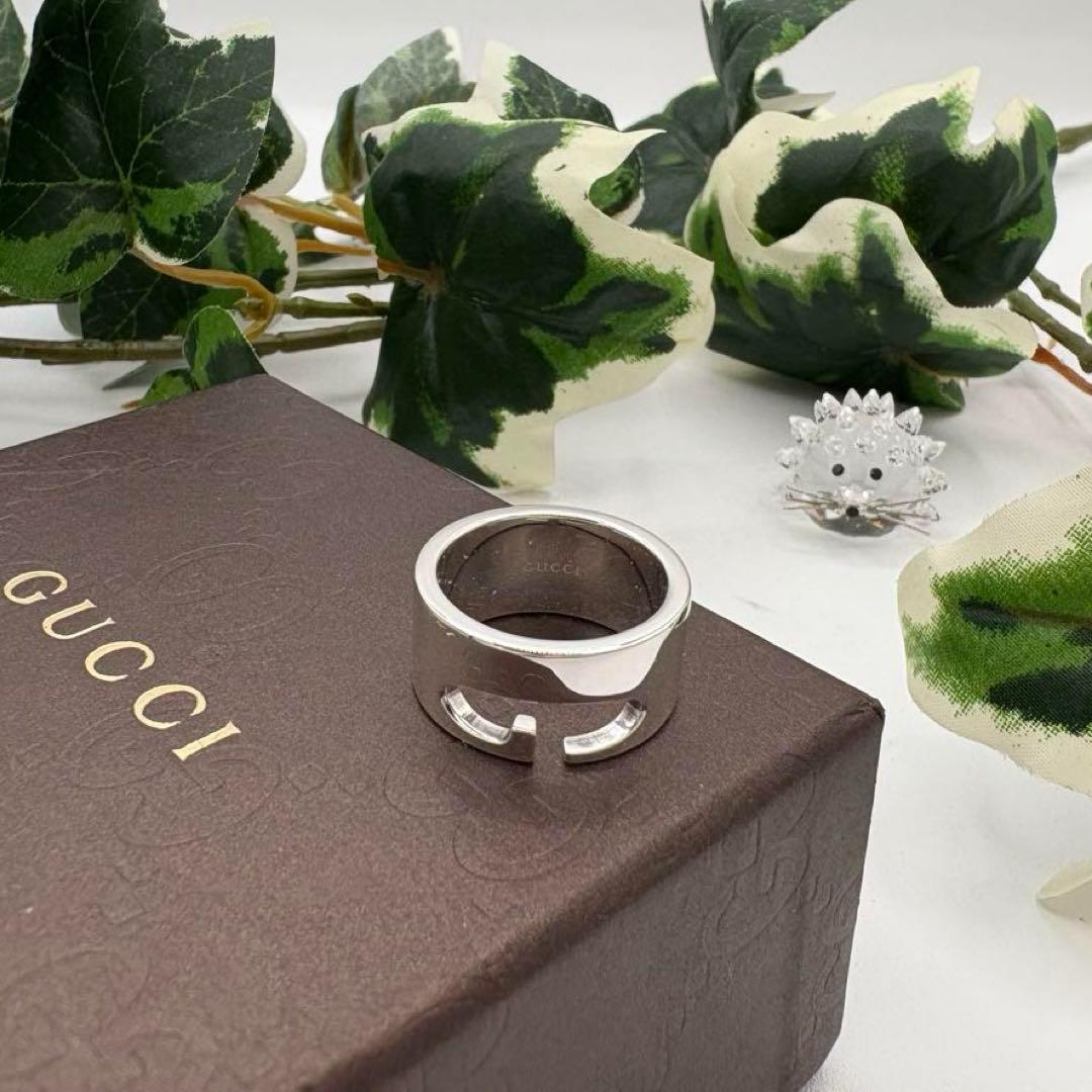 仕上げ済 GUCCI Gリング 13