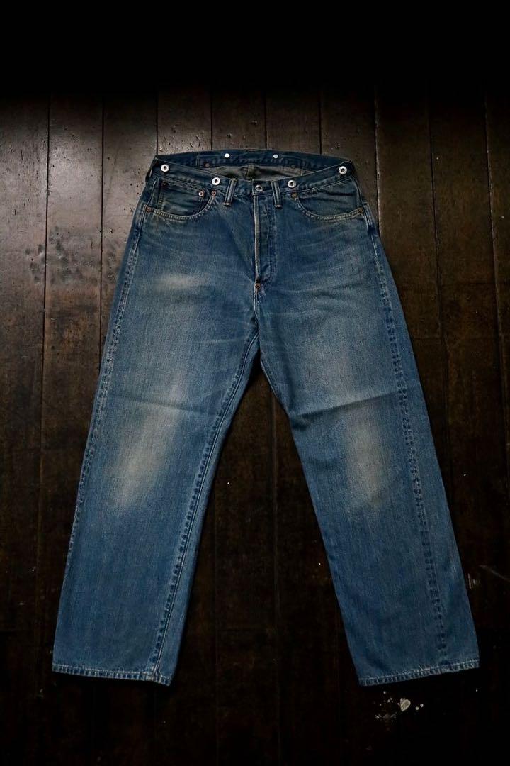 A.PRESSE アプレッセ No.2 Washed Denim Pants