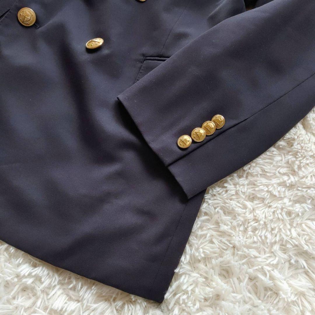 【POLO Ralph Lauren】刻印 金ボタン 紺ブレ ダブルジャケット