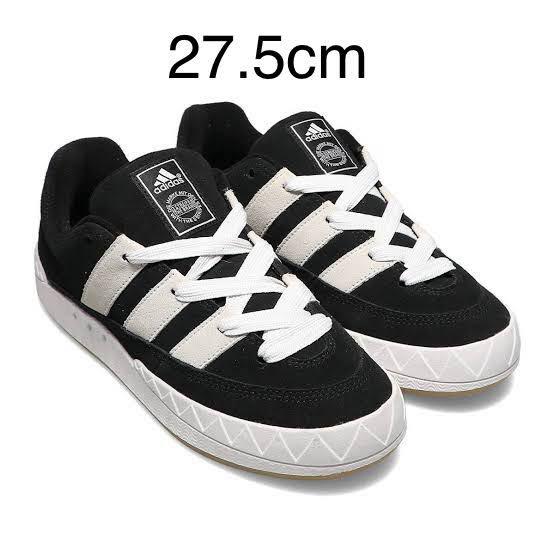 「かわいい～！」 adidas ADIMATIC ブラック/黒 27.5cm 復刻 アディダス 靴