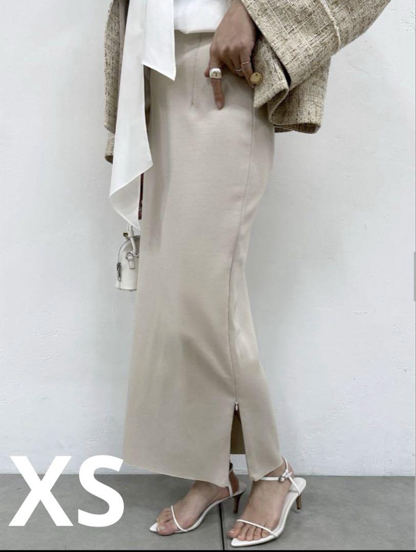 Loungedress ポンチZipタイトスカート　XS