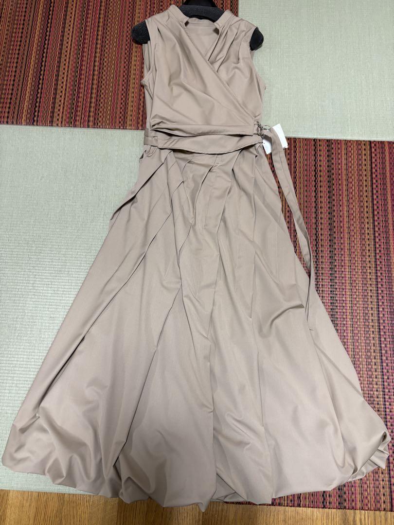 laubeblanc Spiral balloon Dress ベージュ