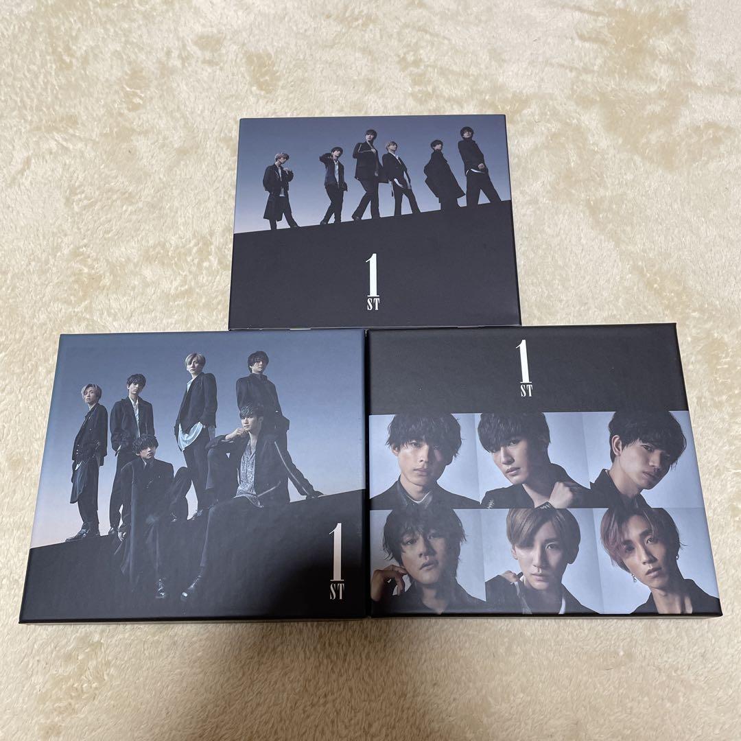 SixTONES 1ST 初回盤 通常盤 3形態セット CD+ DVD