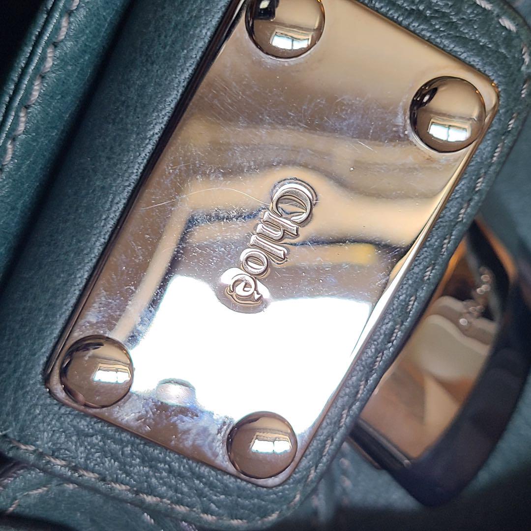 鑑定済み Chloe パディントン ミニ ハンドバッグ 南京錠 希少