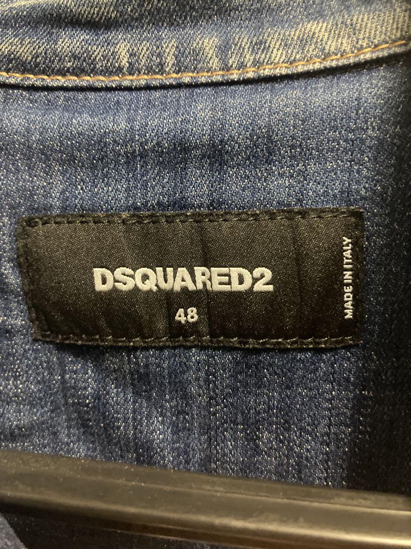 DSQUARED2 デニムジャケット ダメージ加工