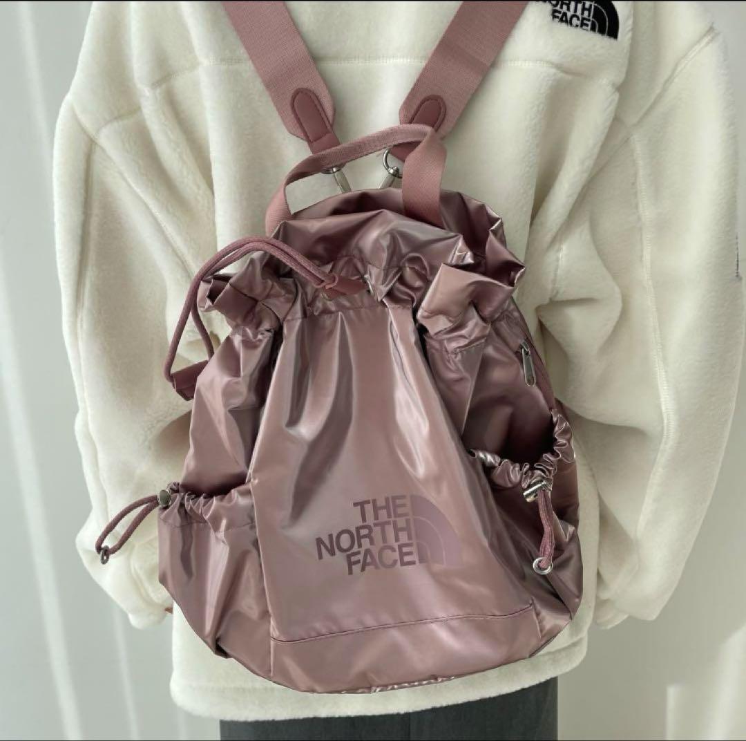 新品THE NORTH FACE ボニーマルチパックリュッククロスバッグピンク