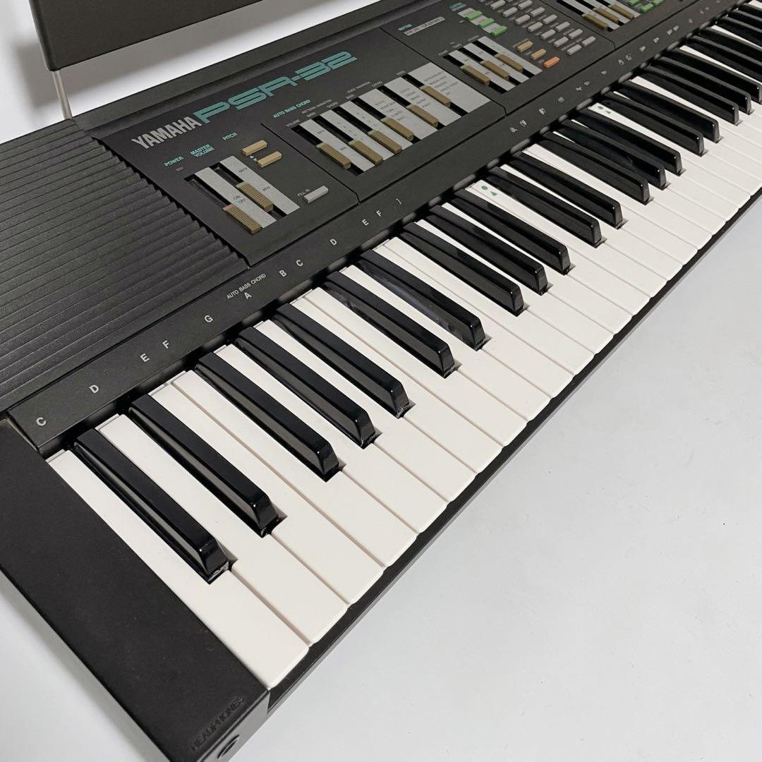 【希少】YAMAHA レトロ キーボード PSR-32 電子ピアノ
