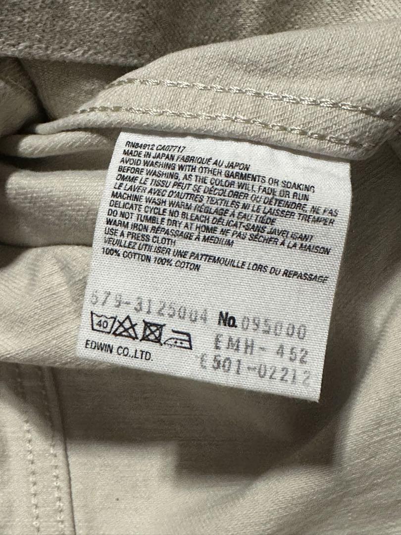 マーガレットハウエル　WHITE DENIM　M