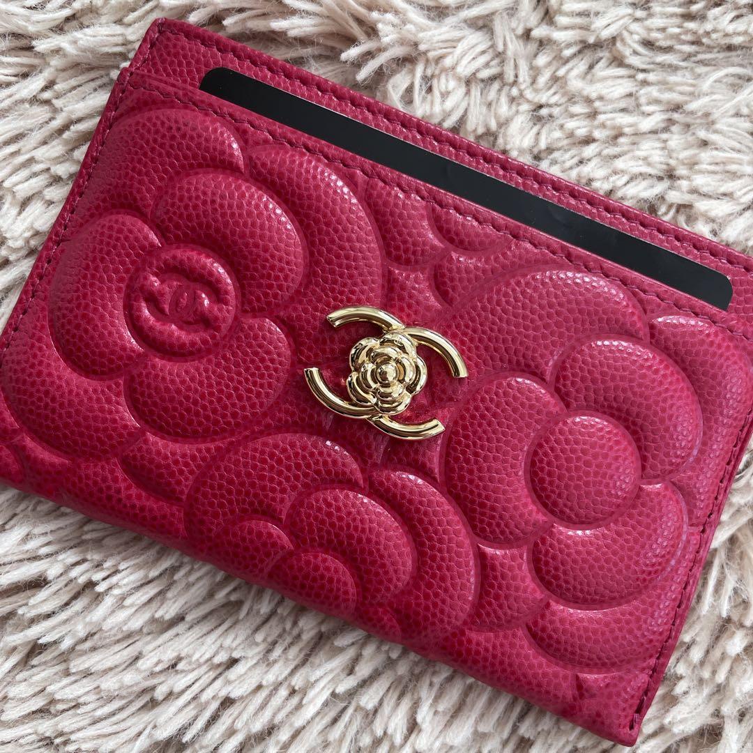 CHANEL シャネル カメリア カードケース パスケース - メルカリ CHANEL シャネル カメリア カードケース パスケース - メルカリ
