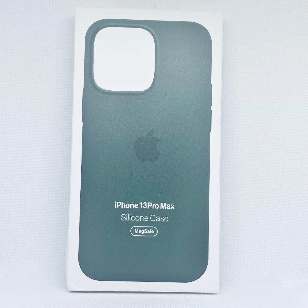 Apple純正 iPhone 13 mini シリコーンケース（クローバー） Apple 純正 iPhone13 シリコンケース クローバー 緑 MagSafe対応