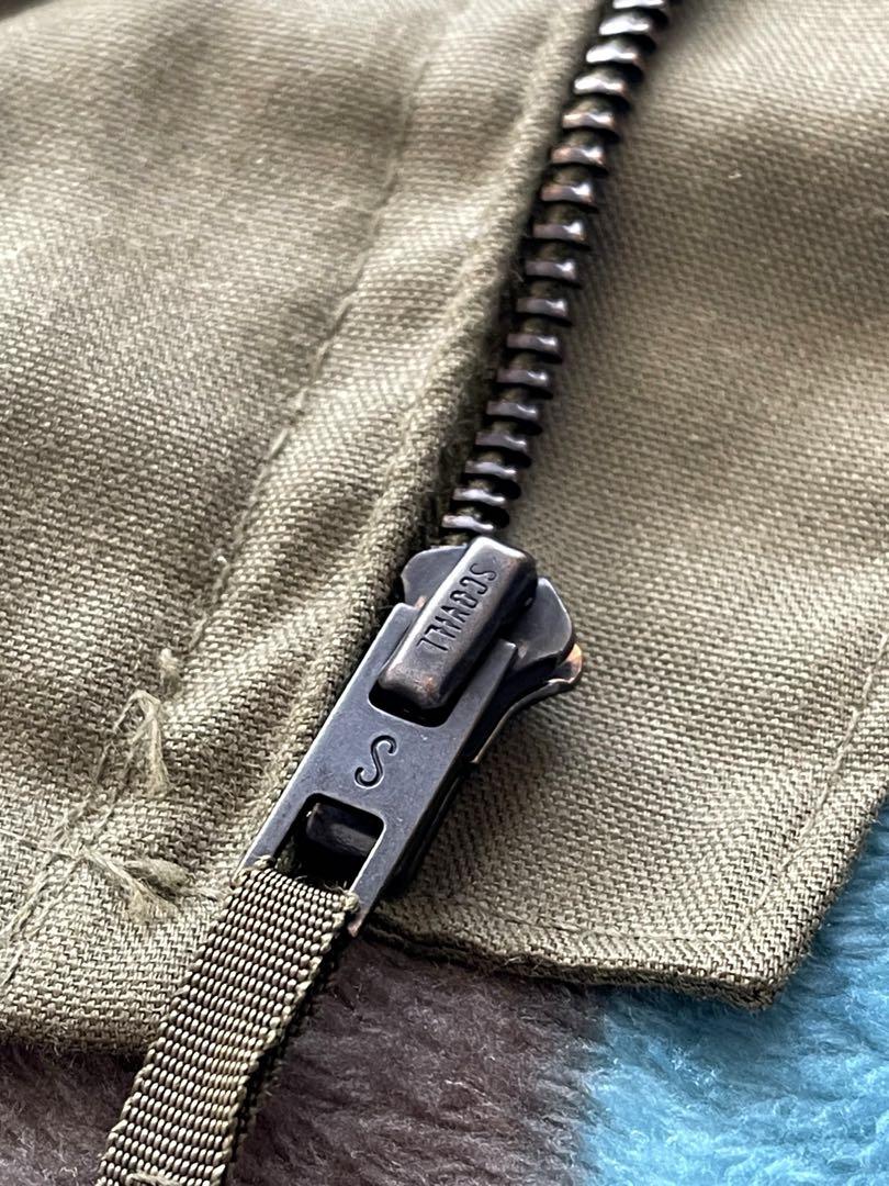 【美品】80s US.Army Tankers Jacket olive S