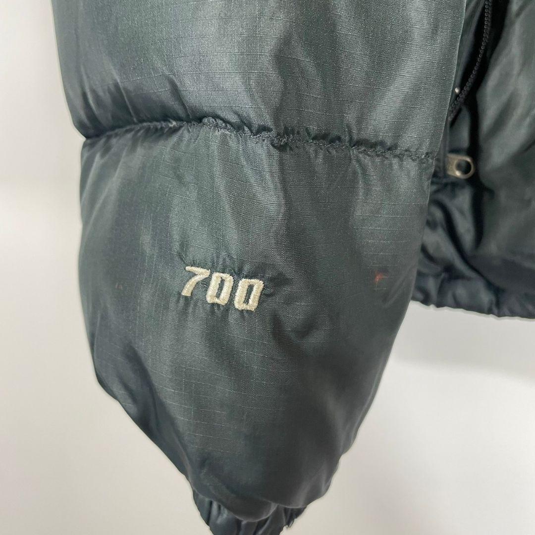 km5917 メンズL 濃いグレー ヌプシ nuptse 700FP ダウン 新登場