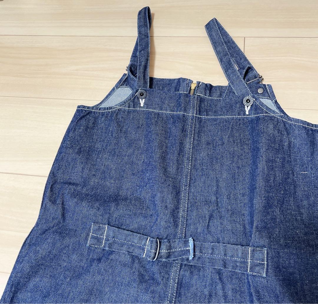 美品✨Johnbull デニムチューブサロペット‪‪ オーバーオール