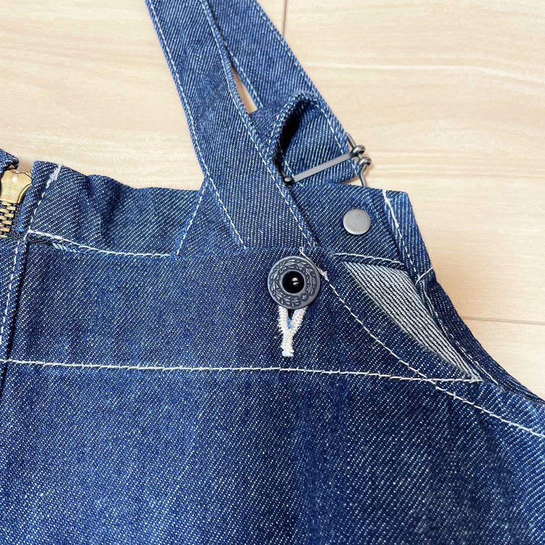美品✨Johnbull デニムチューブサロペット‪‪ オーバーオール