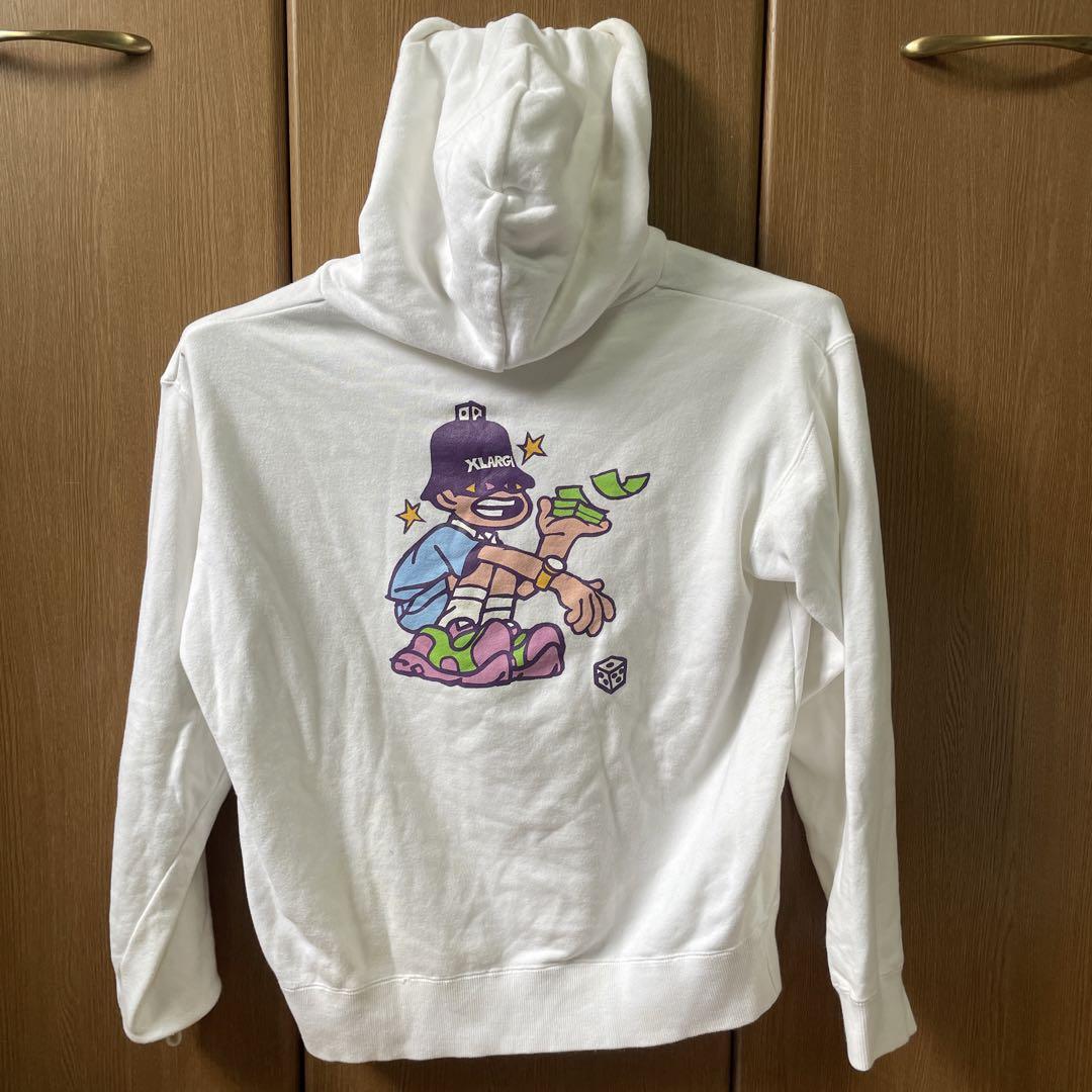 xlarge エクストララージ　パーカー　Mサイズ　スケボー