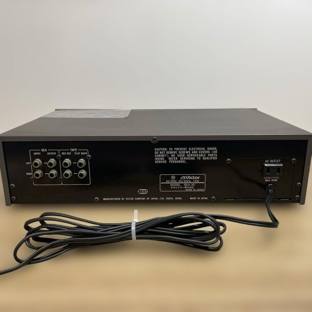 TE6354◎ VICTOR ビクター グラフィックイコライザー SEA-R7 ジャンク Yahoo!オークション -「(ビクター victor jvc)」(イコライザー