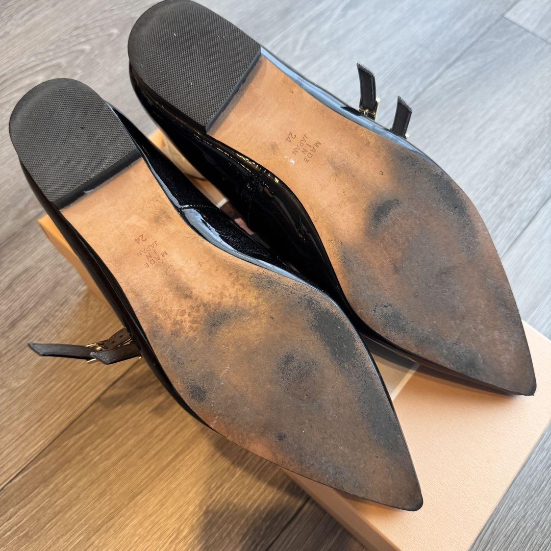 OHGA ダブルストラップパンプス　24cm