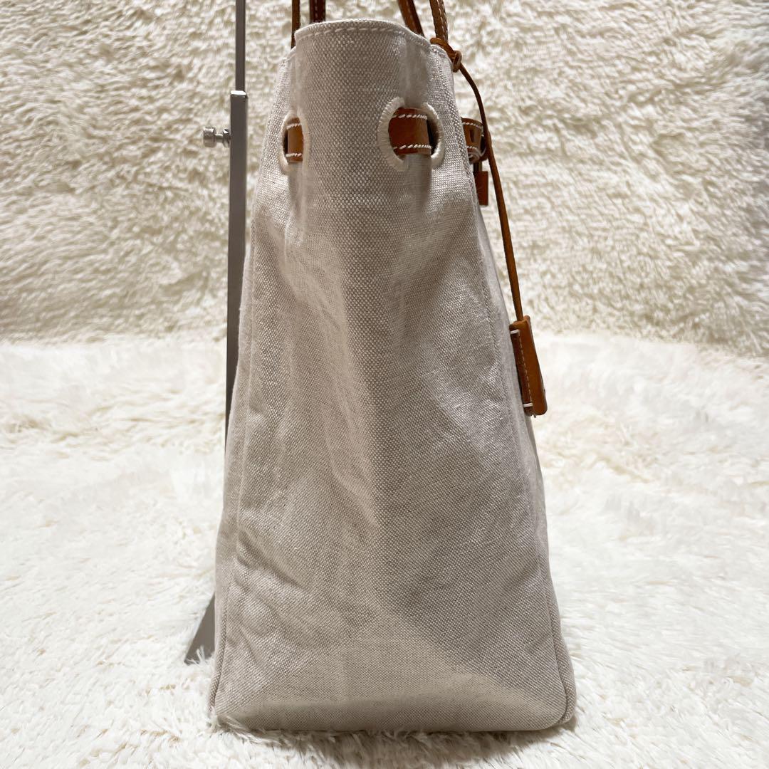 美品】genten ゲンテン ピアンタ トートバッグ キャンバス