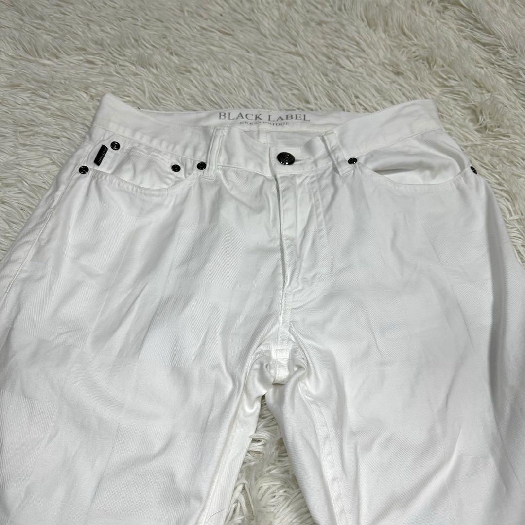 美品✨ブラックレーベルクレストブリッジ シャドーチェック