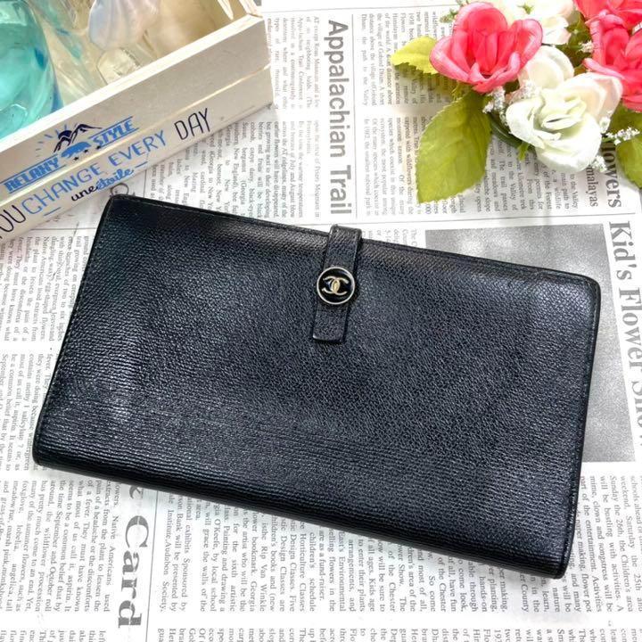 美品!CHANEL 長財布 1179