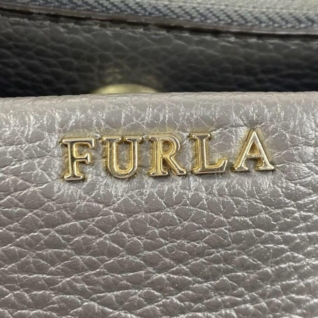 FURLA フルラ トートバッグ オールレザー シボ革 ブラック A4可 通勤