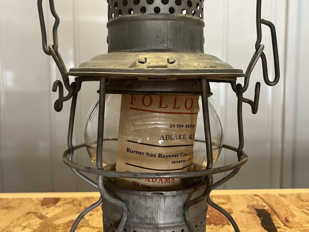 未使用 ADLAKE KERO 300 Railroad Lantern ②