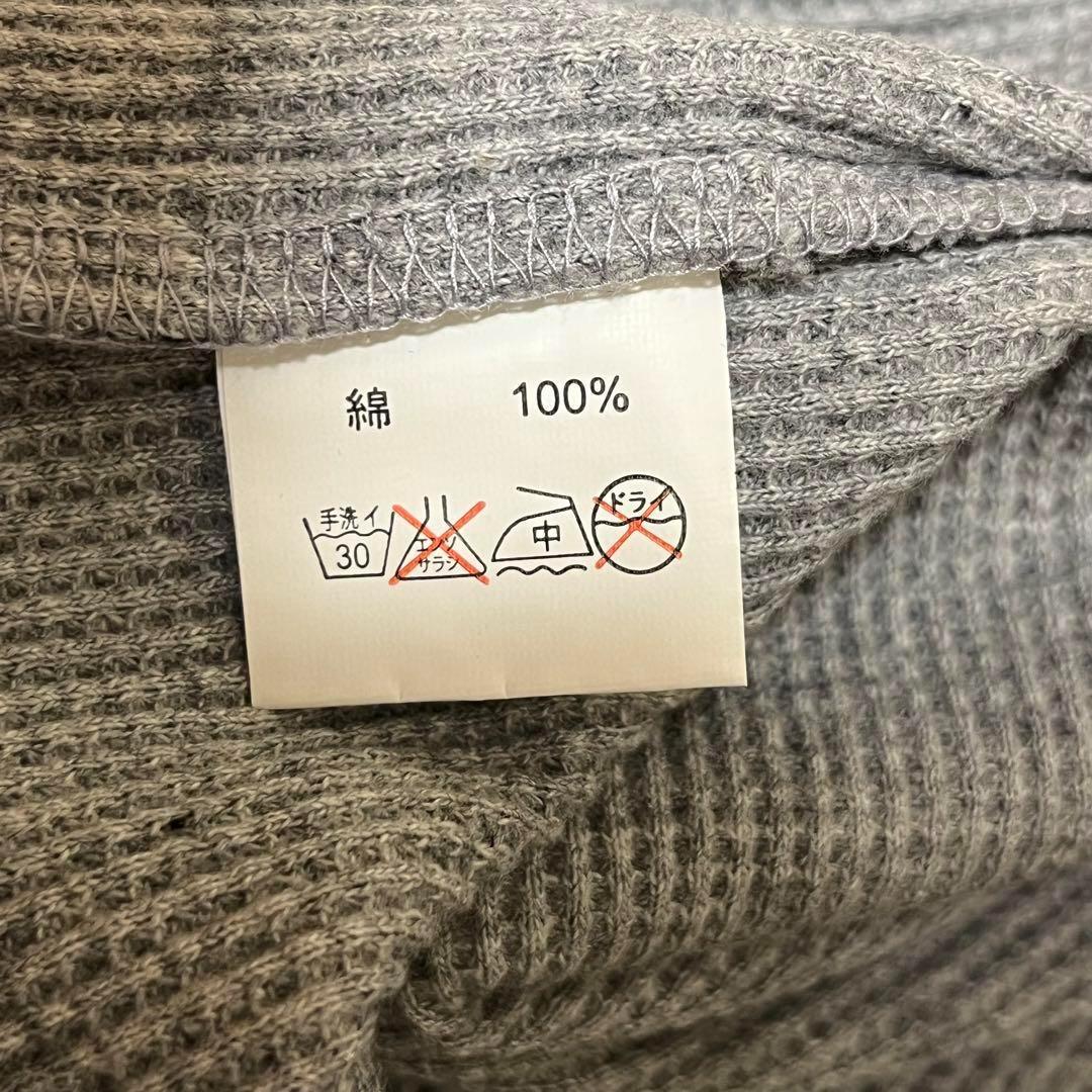新品 希少 90s クロスカラーズ ワッフル地 長袖カットソー レア ビンテージ