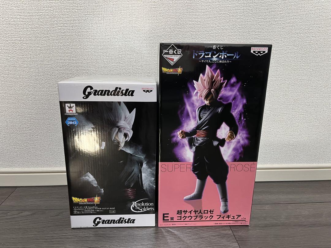 新品 正規品!!  2点 ドラゴンボール grandista E賞 サイヤ人、ここに極まれり コミック・アニメ