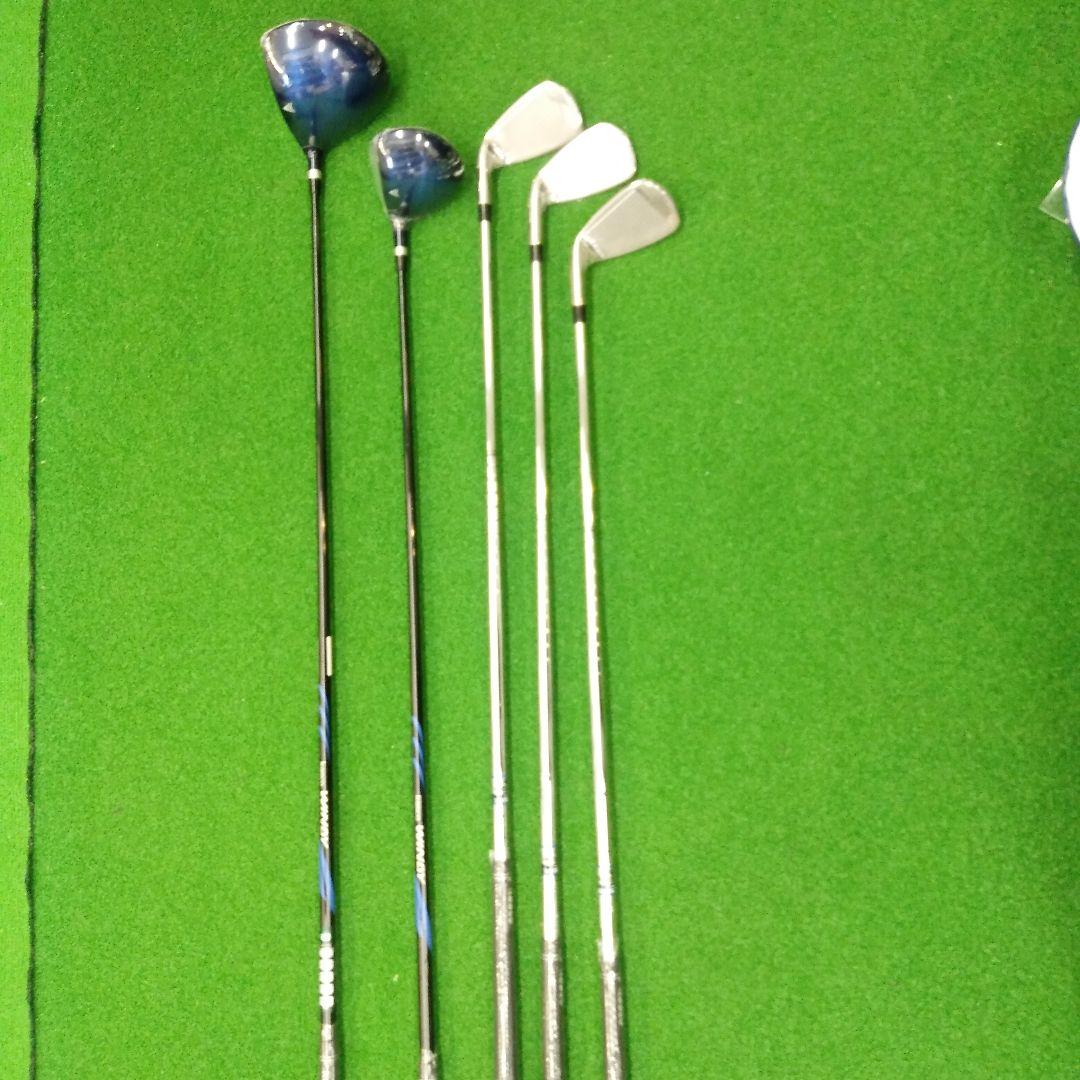 【新品未使用】KASCO ゴルフクラブセット KASCO [キャスコ] TRICOGOLF CLUB SET [トリコゴルフ クラブ