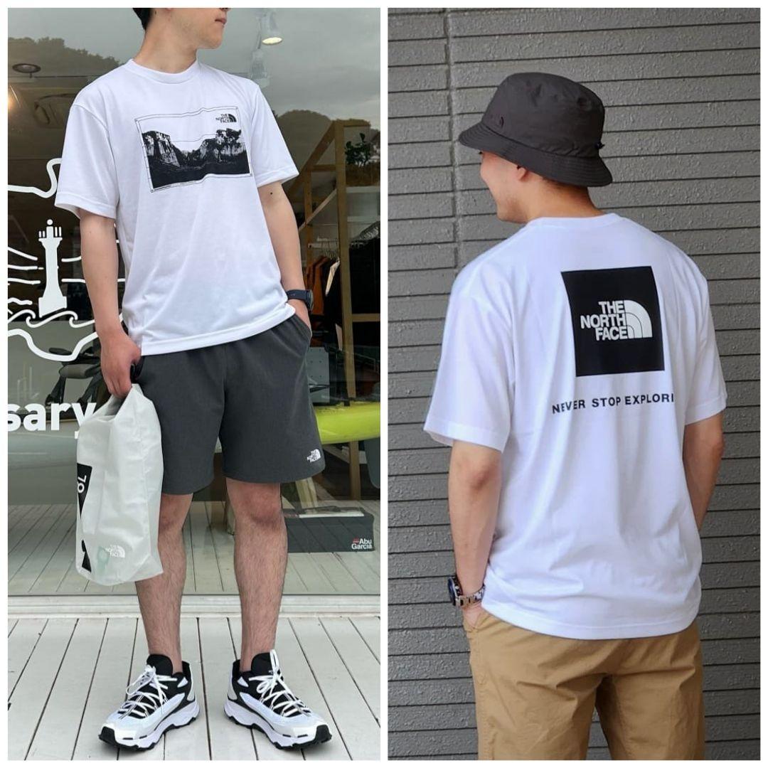 冬の華 ノースフェイス 23SS 上下セット Tシャツ ショートパンツ【新品