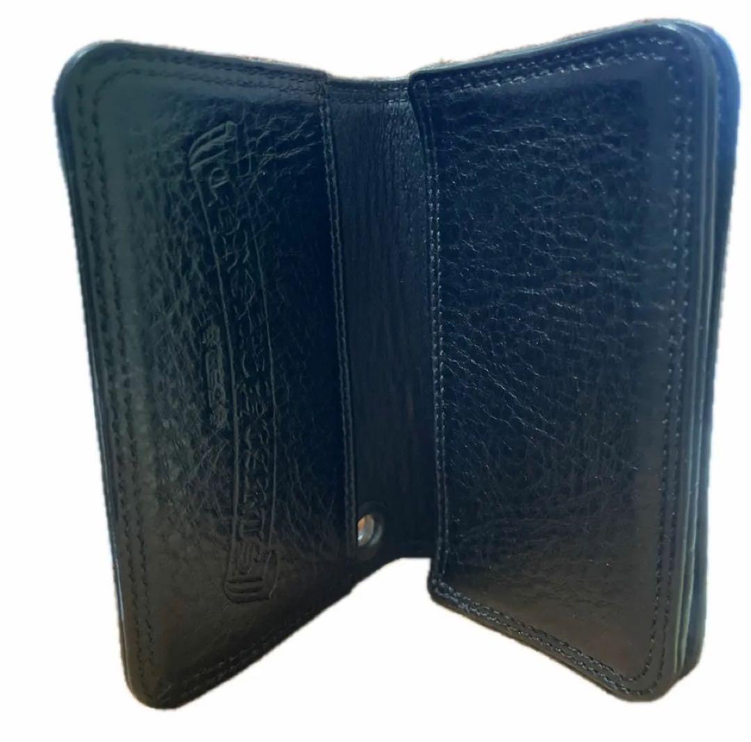 ほぼ新品】chrome hearts 3ポケットレザーカードケース