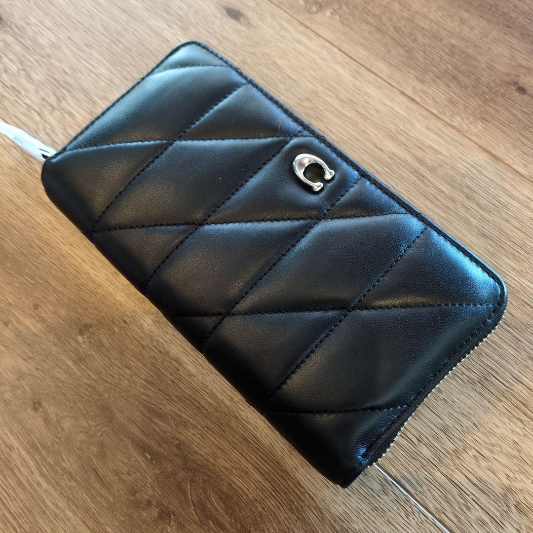 新品COACHコーチ アコーディオン ジップ ウォレット・ピロー 新品COACHコーチ アコーディオン ジップ ウォレット・ピロー
