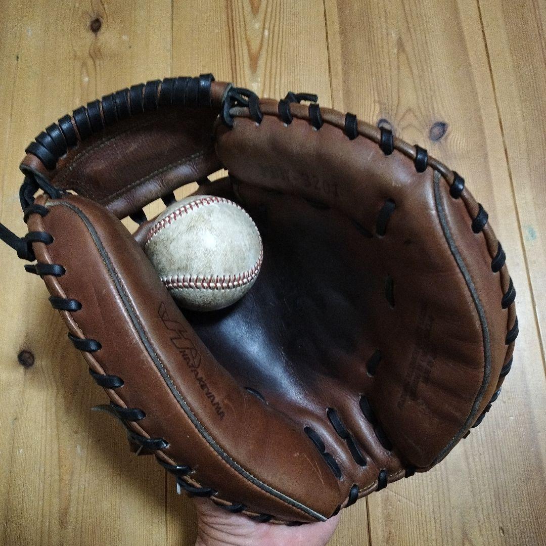 ハタケヤマ　硬式　キャッチャーミット　pbw　3201 　グローブ