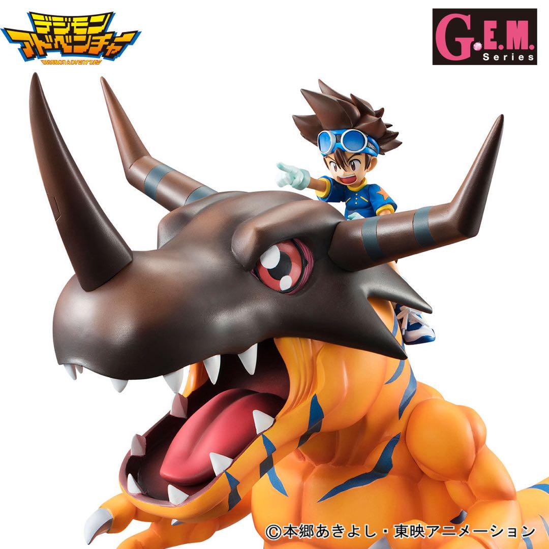 G.E.M.シリーズ デジモンアドベンチャー グレイモン＆八神太一