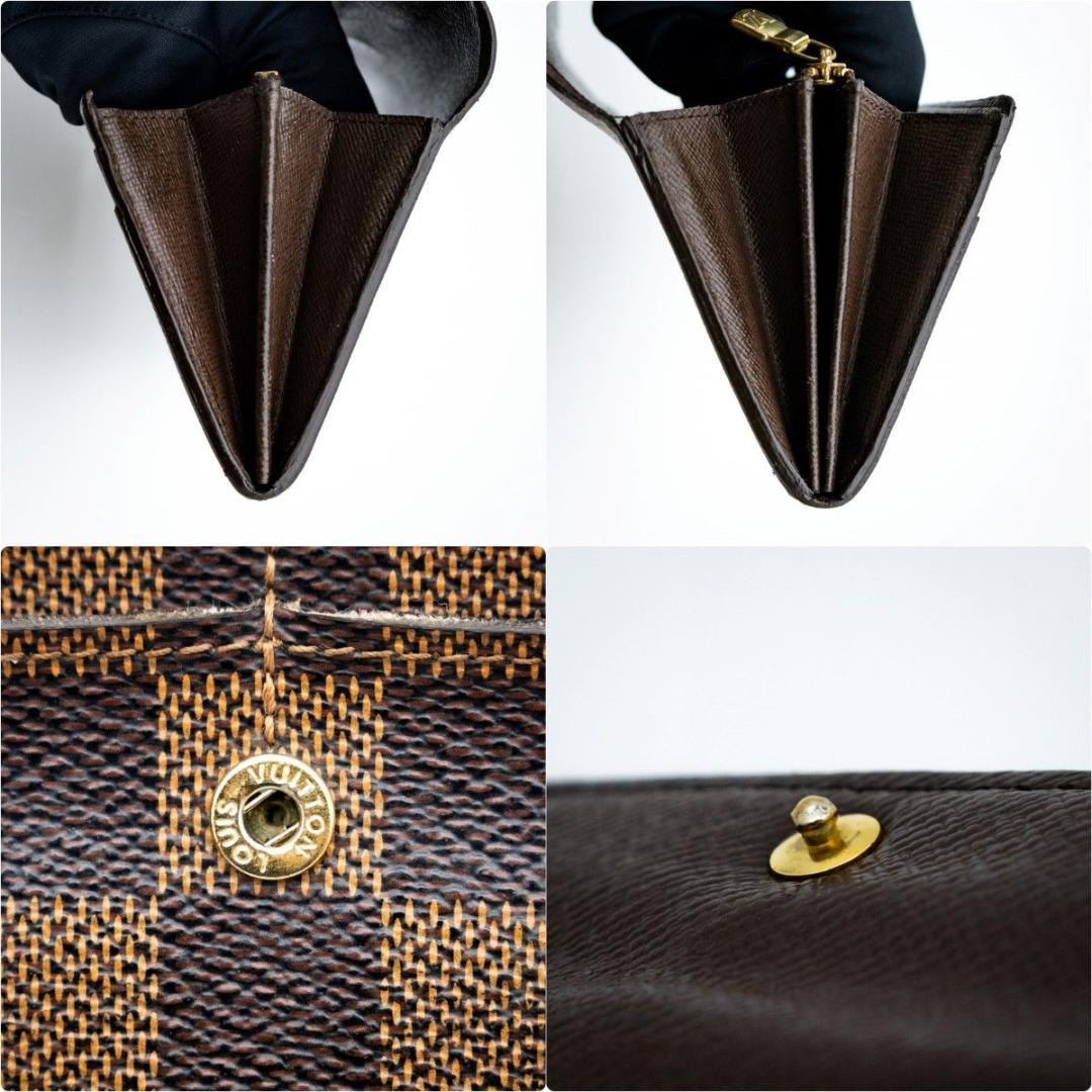 LOUIS VUITTON ルイ ヴィトン ポルトフォイユ サラ ダミエ