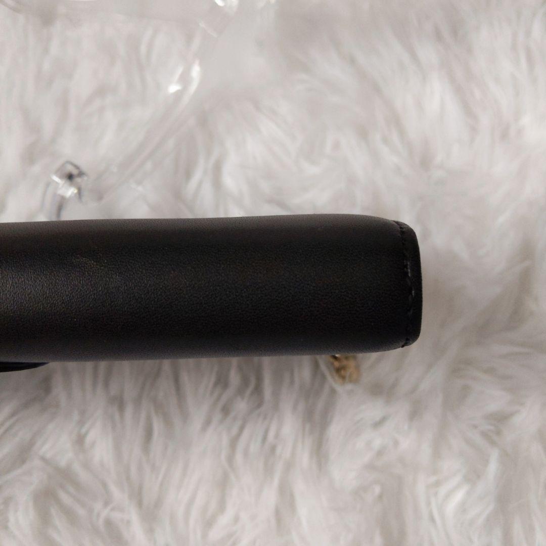 美品　 MARYQUAN 　マリークワント　長財布　ラウンドファスナー　黒