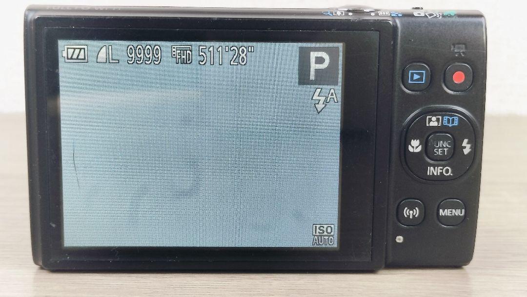【訳アリ品】Canon キャノン IXY 650 ブラック デジタルカメラ